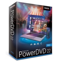 Cyberlink PowerDVD 22 Pro Video-Editor 1 Lizenz(en)