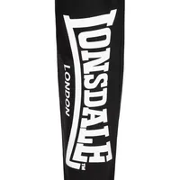 Lonsdale Men's Cloudy Trainingsanzug mit Kapuze, Black/White, XL