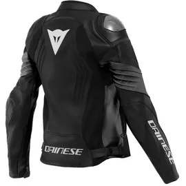 Dainese Outlet Racing 4 Perforiertes Leder Jacke - Black - 46