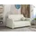 Mirjan24 Schlafsofa Viva Sun III, mit Schlaffunktion und Bettkasten, 150x103x85 cm, drei Sitzer, Metallfüße beige