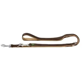 Hunter Verstellbare Führleine Neopren braun/caramel,