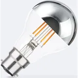 LEDKIA Led-glühbirne Filament B22 8w 800 Lm A60 Chrome Reflect No Flicker 2200k Superwarm
