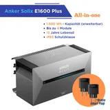 Anker SOLlX Solarbank 2 E1600 Plus Speicher + 2 gratis Anker SOLIX Smart Plug