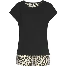 vivance dreams by lascana Shorty Pyjama-Shorts Schwarz 44-46