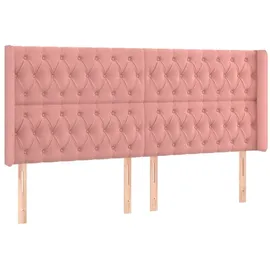 vidaXL Boxspringbett 180 x 200 cm Rosa