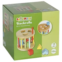 Vedes SpielMaus Holz Steckbox rund 6 Steine (40771115)