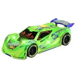 DICKIE TOYS 203763009 Spielzeugauto STREETS N BEATZ Speed Tronic mit Lichtwechsel & Musik 20 cm