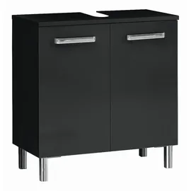 Möbel Boss Waschbeckenunterschrank 60 x 62 cm Anthrazit