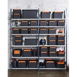 orthex PROFI-Box 40 x 30 x 19 cm 14-tlg. schwarz