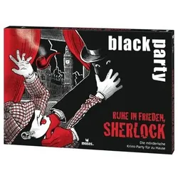 MOSES. VERLAG 90077 black party Ruhe in Frieden, Sherlock