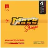 Markbass Saiten, Advanced Series Strings 4s 40-100 - Saitensatz für 4-Saiter E-Bass