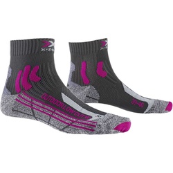 X-SOCKS Trek Outdoor Low Cut Socken Damen anthracite/fuchsia 41-42