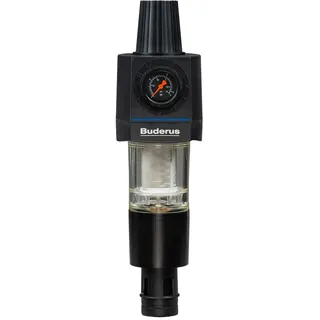 Buderus Logafix Filterkombination mit Druckminderer, Manometer und drehbarem Anschlussstück DA74C | 7738306434