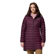 Columbia Lake 22 II Down Long Hooded Jacket Daunenjacke - Damen Moonvista, M