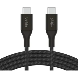 Belkin BOOST CHARGE 240W schwarz USB-C/USB-C Kab.,1m CAB015bt1MBK