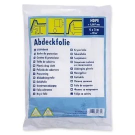 Ciret Abdeckplane HDPE transparent 50 qm = 4 x 12,5 m