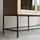 Tikamoon Niedriger Vitrinenschrank Babeth 160 cm Beige