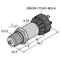 Turck Drucktransmitter PT10R-2008-U1-DA91/X