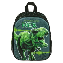Undercover Jurassic World Netztaschen, ab 4 Jahren – Schultasche mit großem Hauptfach und Reißverschluss