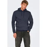 Only & Sons Hoodie blau XL