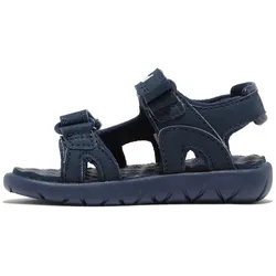 Sandale TIMBERLAND "Perkins Row 2 STRAP SANDAL", Gr. 26, blau, Synthetik, sportlich, Schuhe, mit Klettverschluss