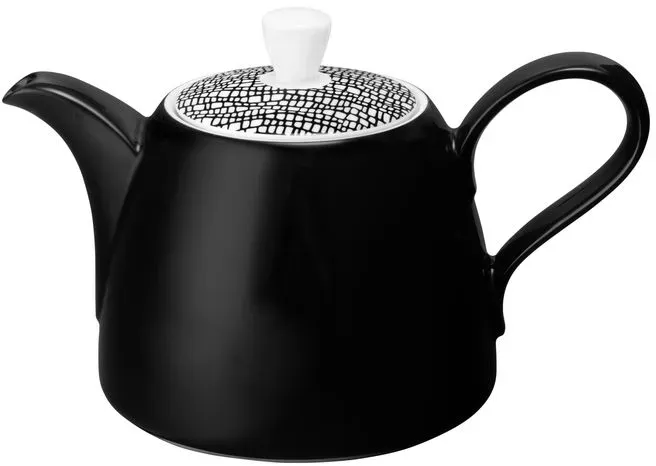 Seltmann Kaffeekanne Life Fashion 1400 ml Porzellan Schwarz