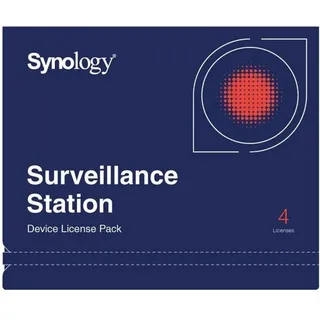 Synology Camera License Pack 4 Lizenzen NAS