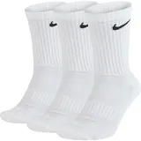 Nike Everyday Cushioned Crew-Trainingssocken White/Black 42-46 3 St.