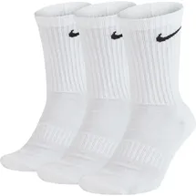 Nike Everyday Cushioned Crew-Trainingssocken White/Black 42-46 3 St.