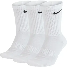 Nike Everyday Cushioned Crew-Trainingssocken White/Black 42-46 3 St.