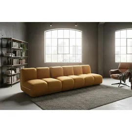 KAWOLA Modulsofa LAYLA gelb
