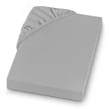 Setex Gots Feinbiber 160 x 200 cm hellgrau