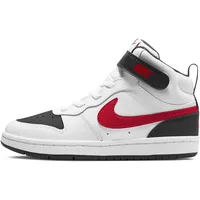 Nike Court BOROUGH MID 2 (PS)«, Design auf den Spuren des Air Force 1 Nike Sportswear weiß/rot