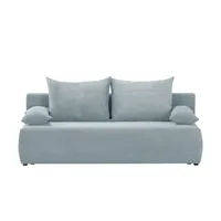 Sofa.de Schlafsofa Libia ¦ türkis/petrol ¦ Maße (cm): B: 200 H: 90 T: 91.0