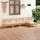 vidaXL Modell 16 Loungeset Kiefer braun