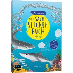 EDITION MICHAEL FISCHER 330/93361 Mein Sach-Stickerbuch Natur – Meerestiere