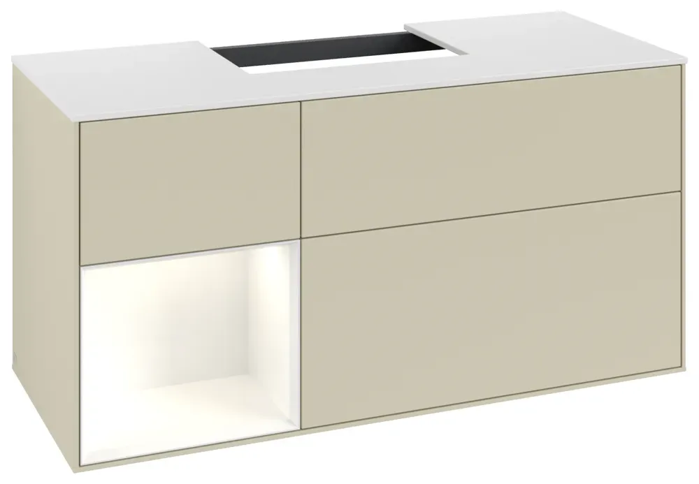 Villeroy & Boch Waschbeckenunterschrank Finion G16 1200x603x501mm m Bel FK/RE/AP: HJ/GF/1 G161GFHJ