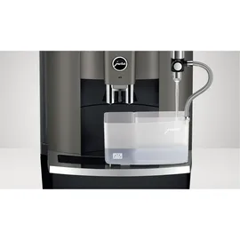Jura W8 Dark Inox Kaffeevollautomat schwarz