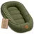 Totsy Baby Babynest Nestchen Baby aus boucle - Babynestchen Neugeborene Nest für Kinder Bett und Babybett tragbar Kuschelnest Coccon für Jungen und Mädchen Olivgrün