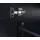 Mendler Waschbecken + Unterschrank HWC-D16, Waschbecken Waschtisch, FSC®-zertifiziert, hochglanz 90cm ~ schwarz