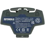 EXTENSILO Akku kompatibel mit Kärcher WV50, 1.633-563.0, WV2 2ND, WV55, WV5, WV2 Premium Home Cleaner Heimroboter Grau (2500 mAh, 3,7 v, Li-Ion)