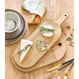 Zeller Schneidebrett GUMMIBAUM (BHT 16x2x50.80 cm - BHT 16x2x50.80 cm