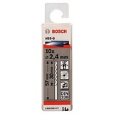Bosch Professional HSS-G Spiralbohrer 2.4x30x57mm, 10er-Pack (2608585477)