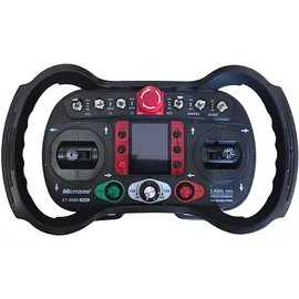 FM-SOLAR Ferngesteuerter Motor-Rasenmäher CW-500 Plus Schwarz Böschungsmäher mit Schneepflug