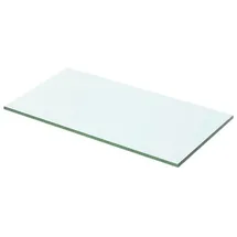 vidaXL Regalboden 50 x 20 x 0,8 cm Transparent