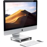 Satechi Aluminum Monitor Stand Hub für iMac silber