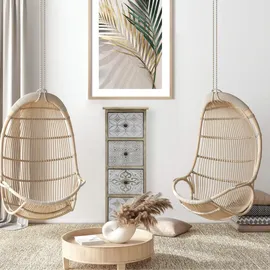 Mobili Rebecca Rebecca Mobili Kleine Kommode 80,5 x 29 x 25 cm Beige
