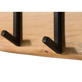 MASSIVMOEBEL24.DE Wandgarderobe Melbourne 100 x 25 x 3 cm Akazie
