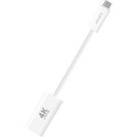 4smarts USB-C auf HDMI Kabel female 15cm, weiß