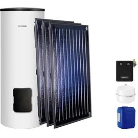 Buderus Logaplus S69 Flachkollektor 3x SKN4,0 7,11 m2 inkl. SM300W-C WW-Speicher